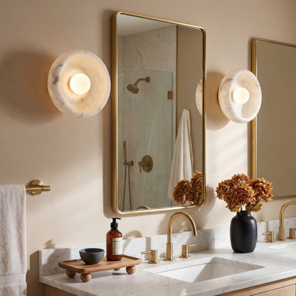 Vega Retro Bowl Shade Wall Sconce