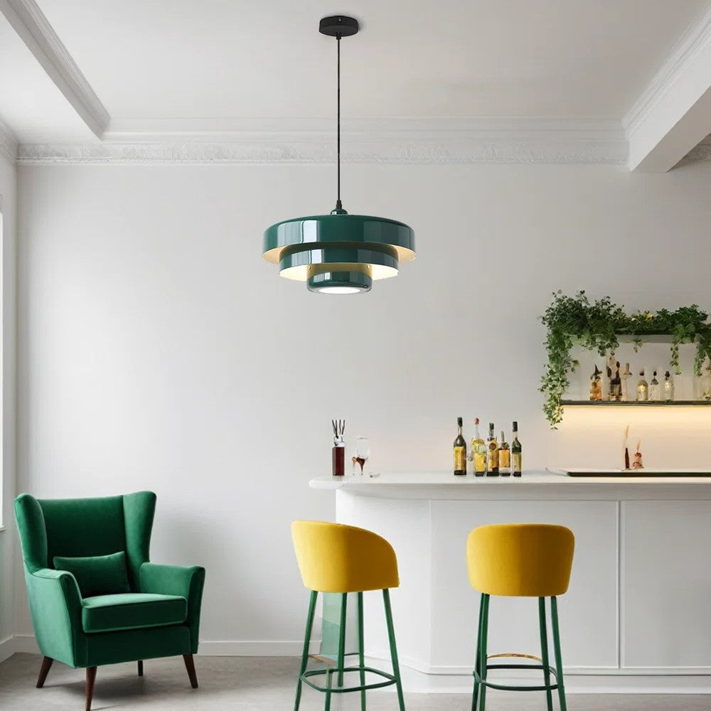 Modern Scandinavian Multi‑Layer Colorful Pendant Light