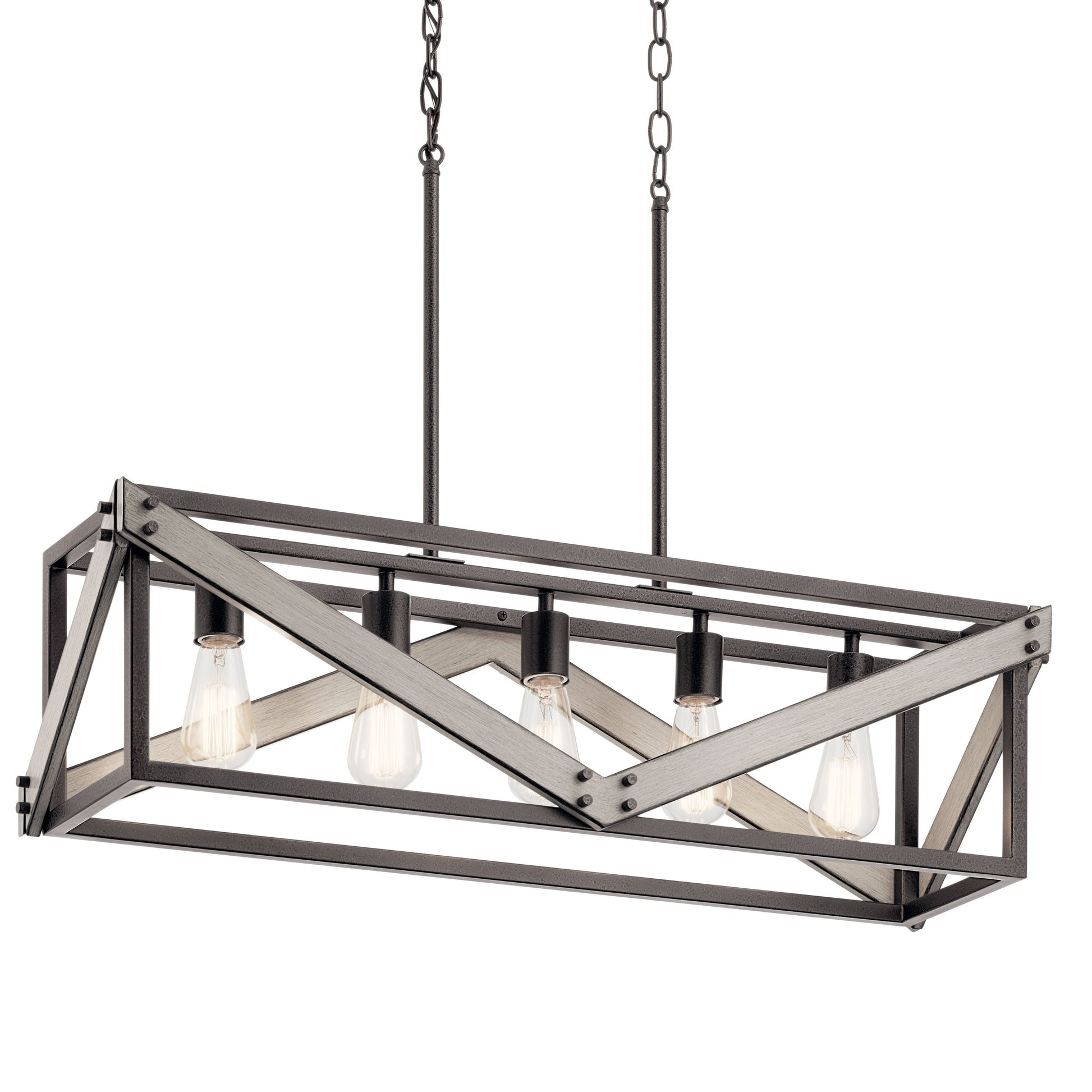 Karnor Vintage Cage Dry Rated Chandelier