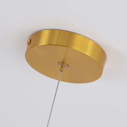 Celestina 6 Light Linear Glass Orb Pendant Light