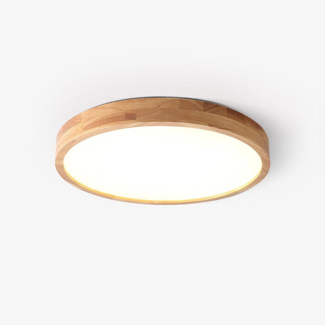 Blayze Rustic LED Wooden Geometric Ceiling Light