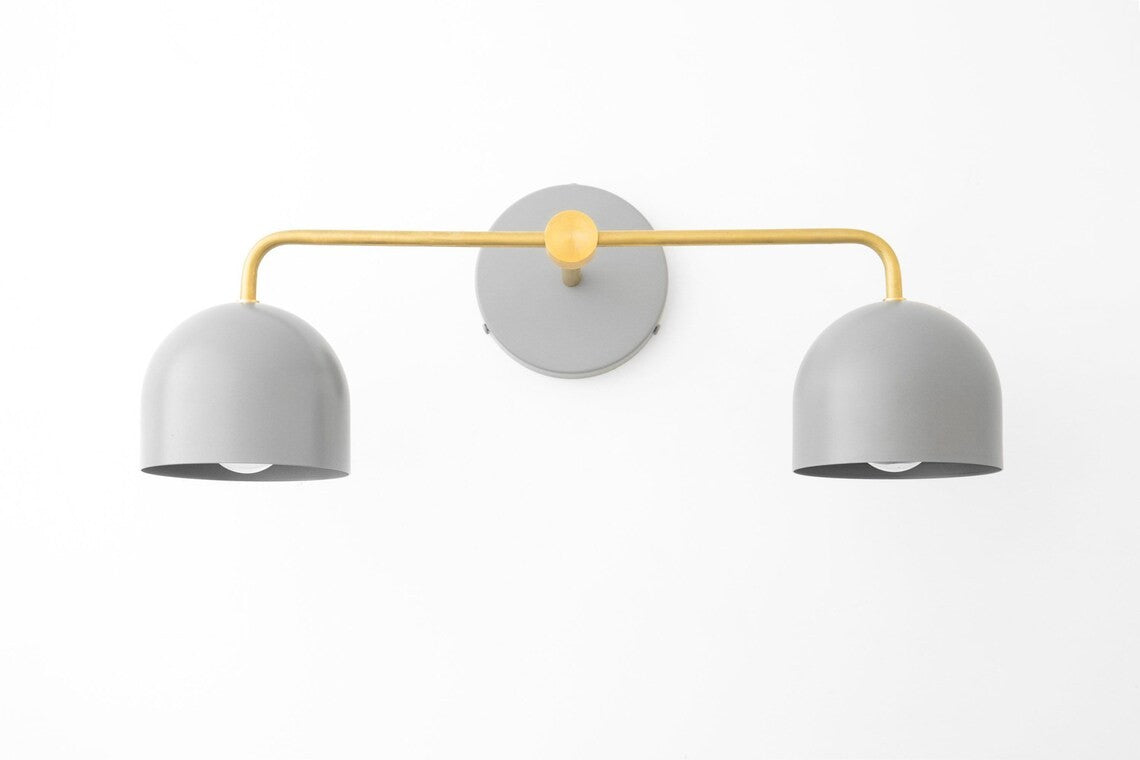 Astair Nordic Metal Multicolored Vanity Sconce