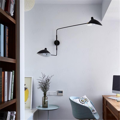 Radha Swing Arm Industrial Modern Wall Sconce