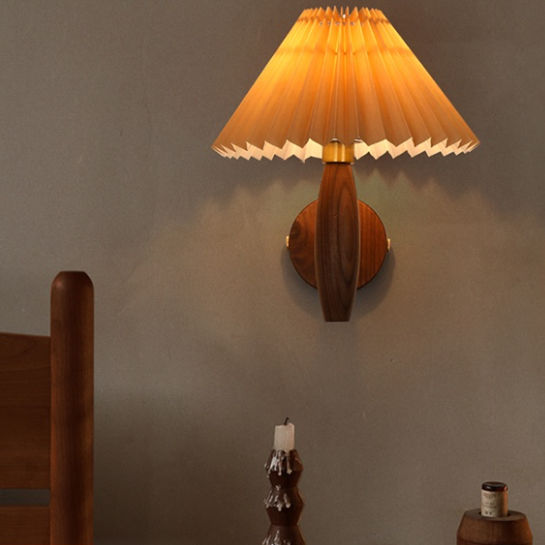 Meher Wooden Wall Lamp