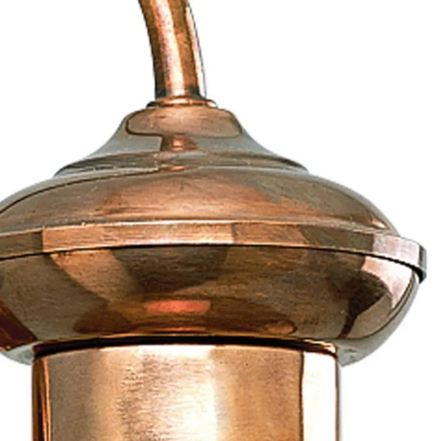 Howells Industrial Modern Copper Metal Outdoor Wall Sconce