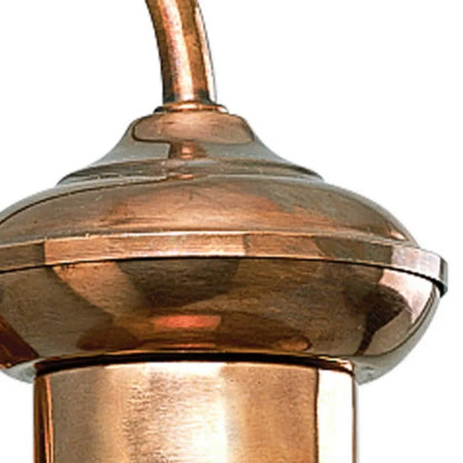 Howells Industrial Modern Copper Metal Outdoor Wall Sconce
