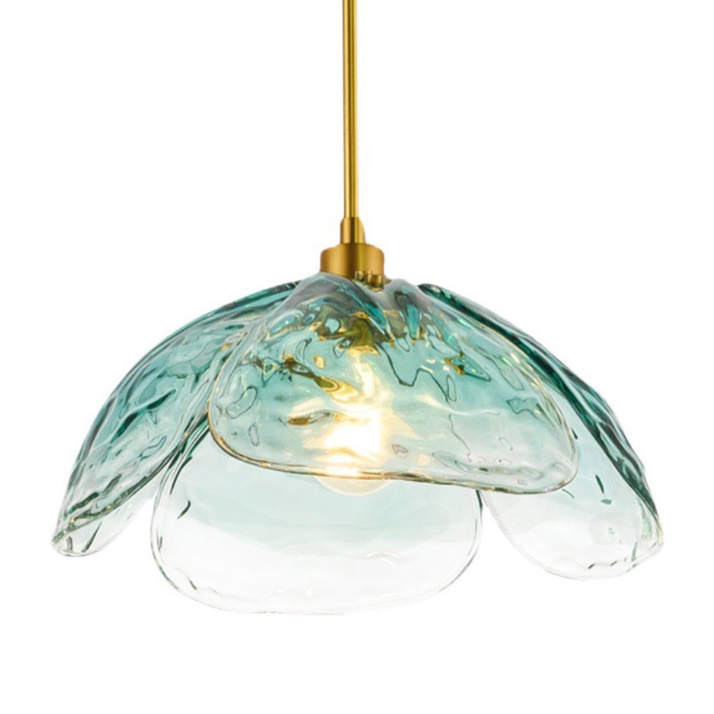 Vexen Flower Stained Glass Hanging Lamp