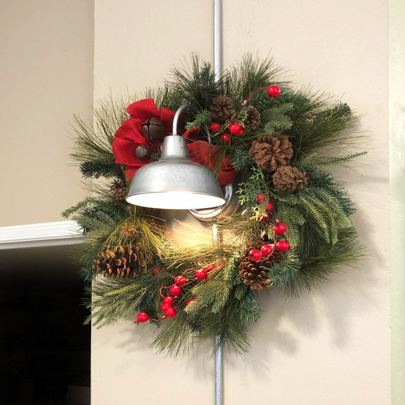 Anders Industrial Metal Dome Wall Sconce