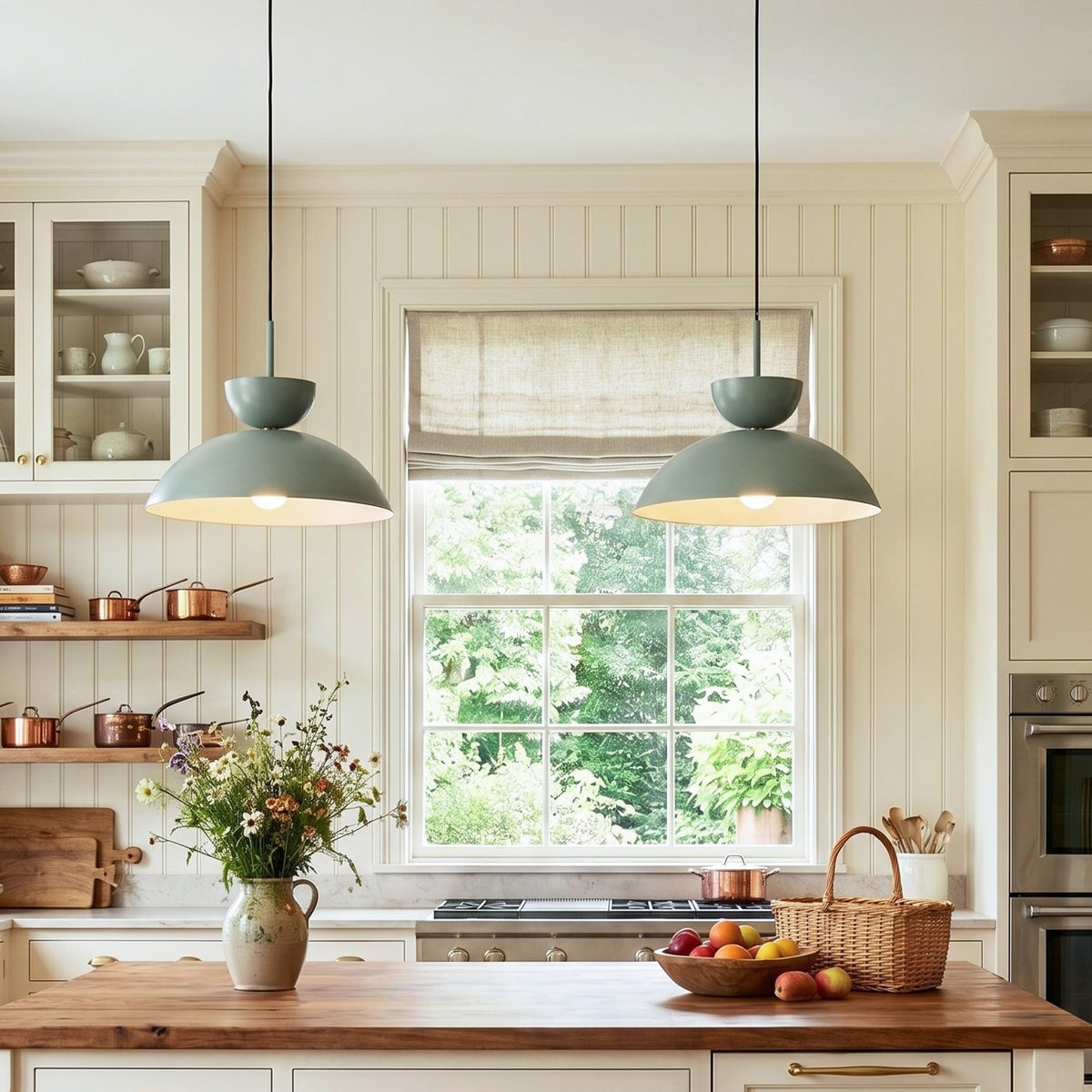 Glythorix Nordic Simple Metal Color H Type Pendant Light