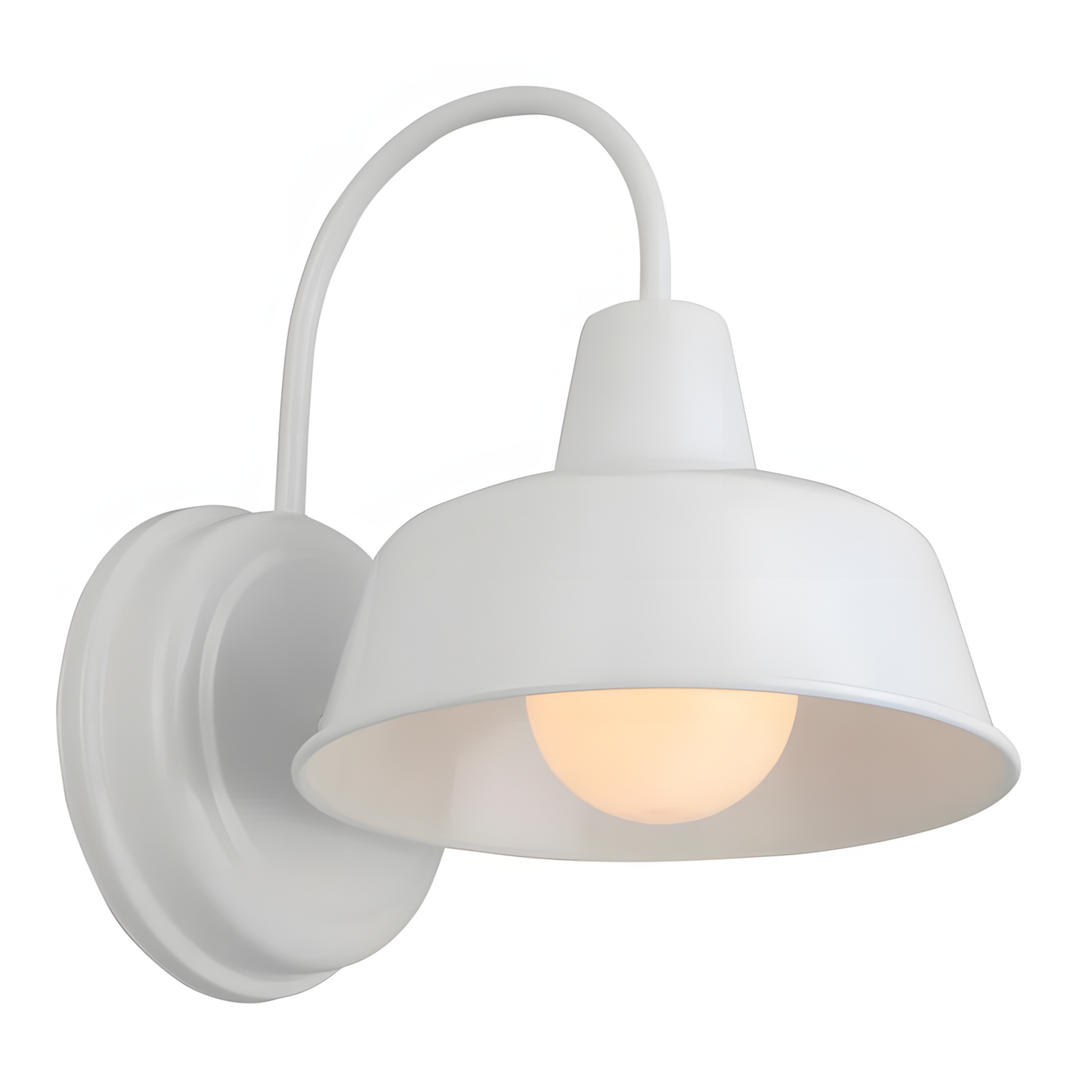 Anders Industrial Metal Dome Wall Sconce