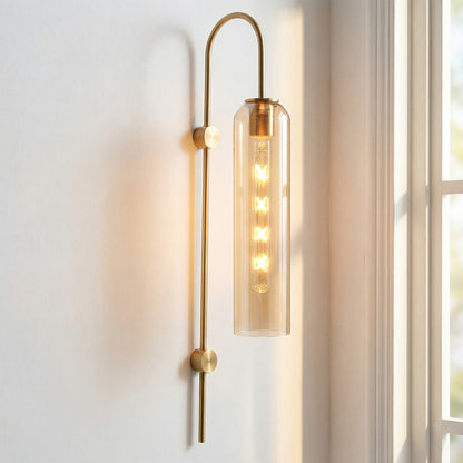 Janvy Modern Exquisite Glass Wall Sconce