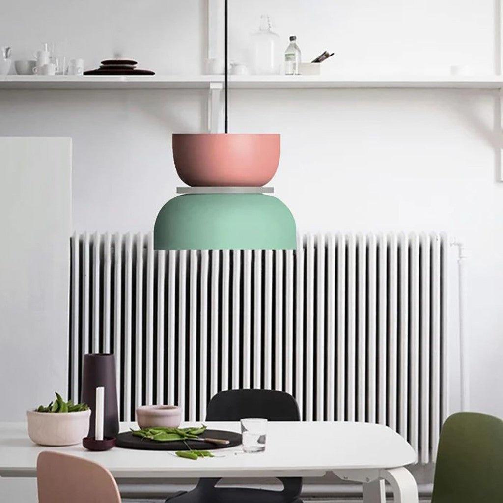 Vesperia Nordic Macaron Pendant Light for Round Dining Table