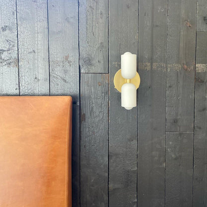 Mahira Glass Up Down Wall Sconce