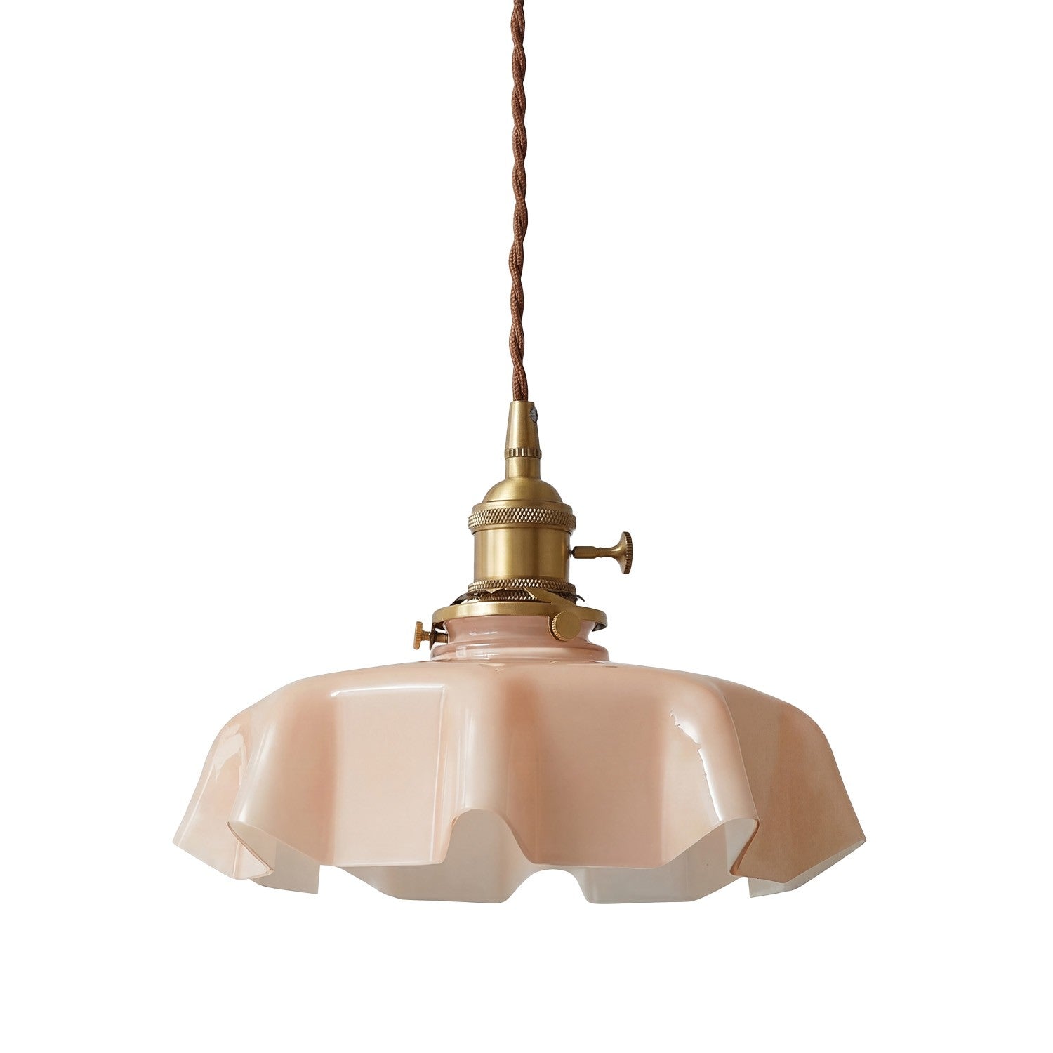 Jovianth French Cream Flower Single Pendant Light