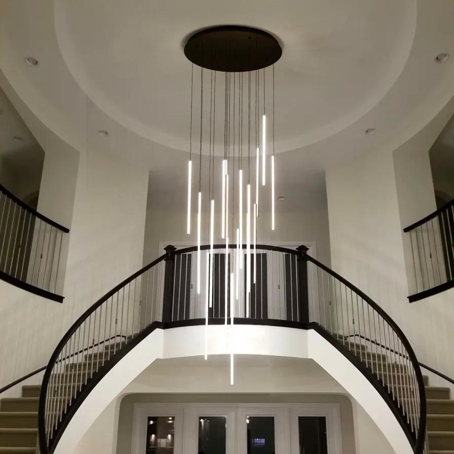 Rory Modern Cluster Cylinder Led Pendant Light