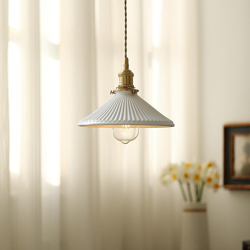 Elena Sjöborre Art Deco Stripe Pendant Light