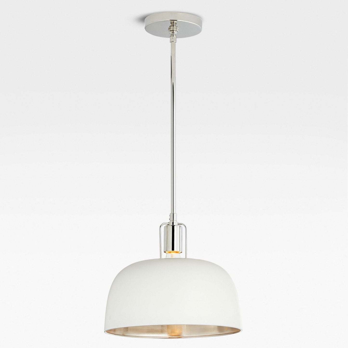 Frey Mid Century Metal Dome Pendant Light