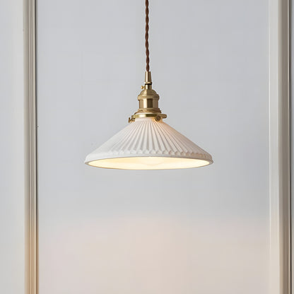 Elena Sjöborre Art Deco Stripe Pendant Light