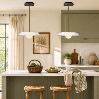Eiralys Industrial Metal Dome Pendant Light