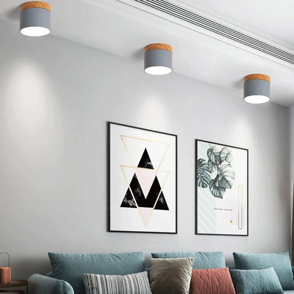 Cyrion Nordic Cylinder LED Flush Mount Ceiling Light