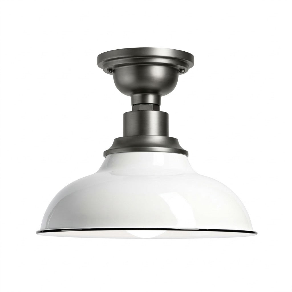 Creed Classic Industrial Metal Dome Ceiling Light