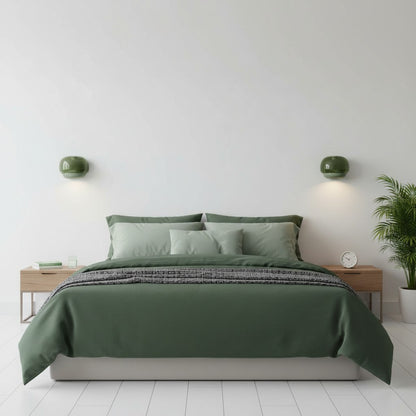 Norman Modern Colorful Layered Glass Wall Light