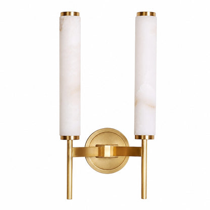 Ozora Candle Alabaster Sconce