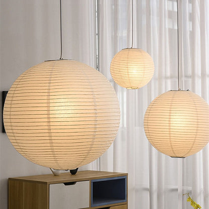 Gianna Japanese Paper Lantern Pendant Light