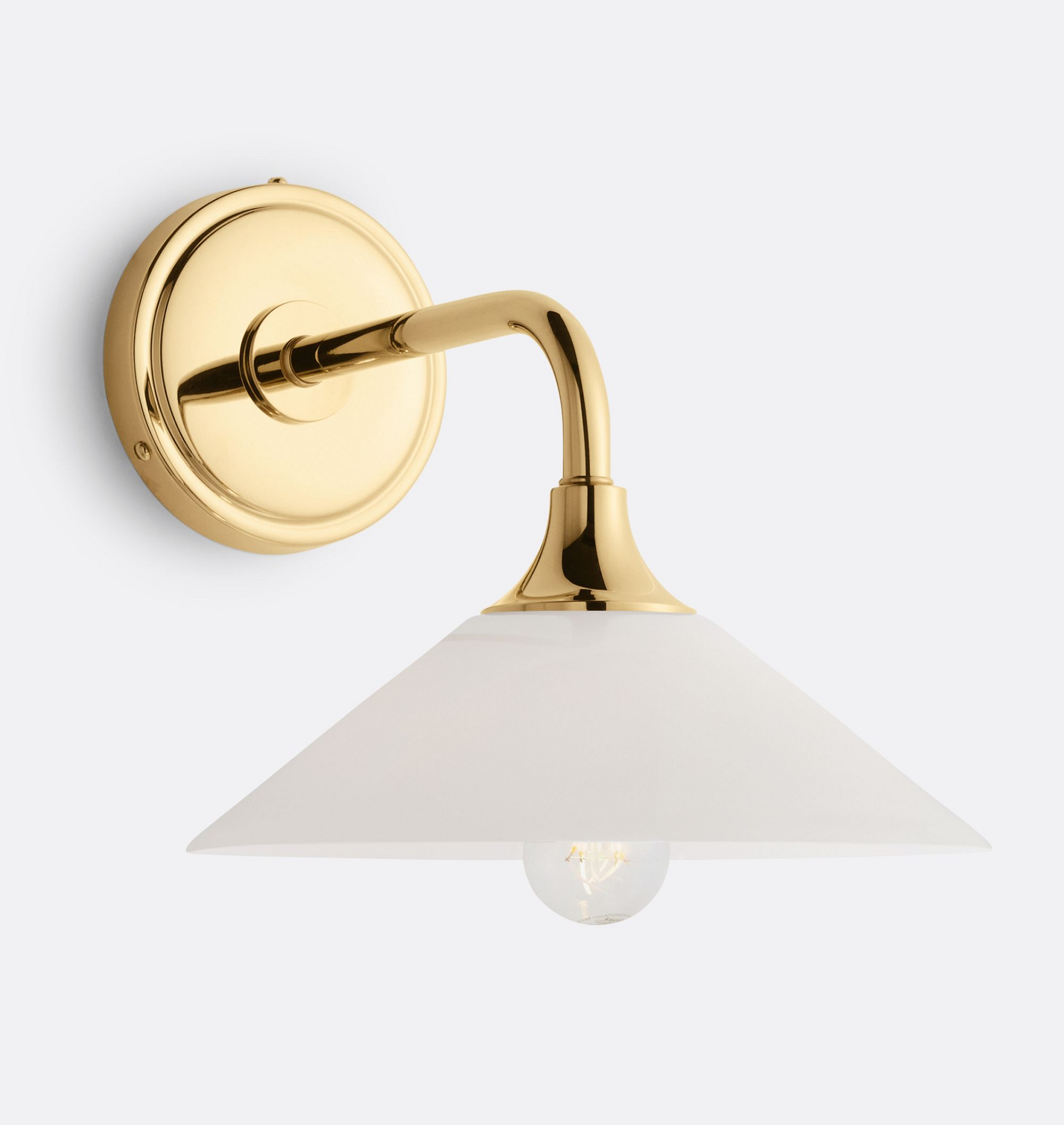 Musara Minimalist Glass Shade Wall Light
