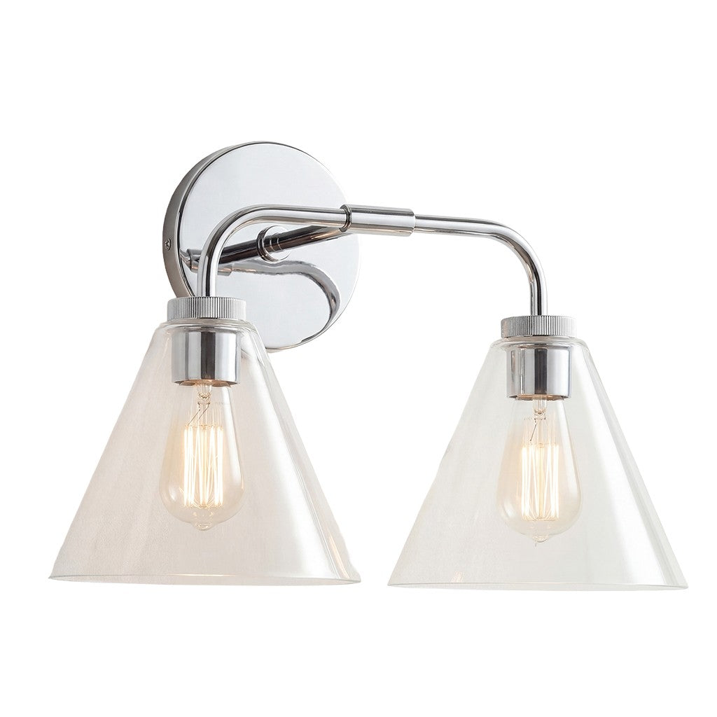 Kaelen Retro Cooper Cone Sconce Light