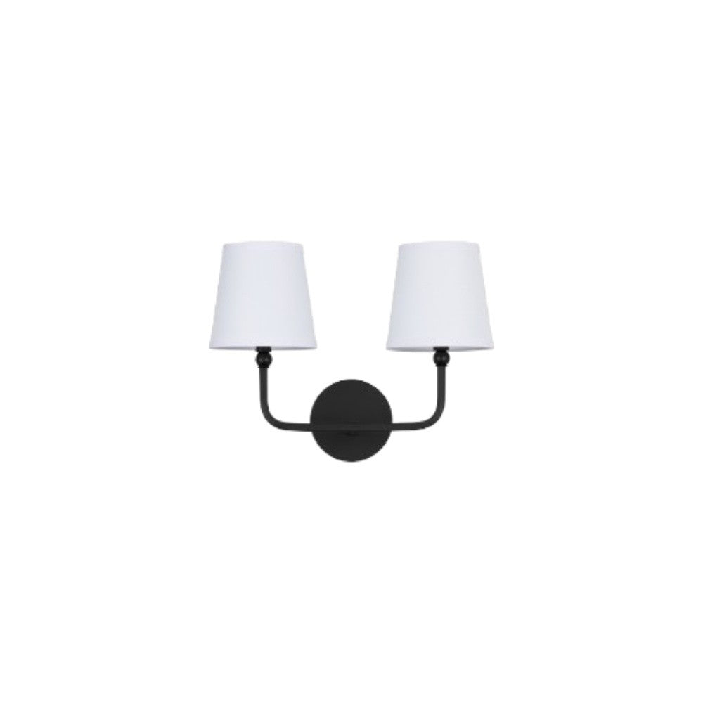 Liryn Minimalist 2/3/4 Heads Fabric Vanity Wall Light