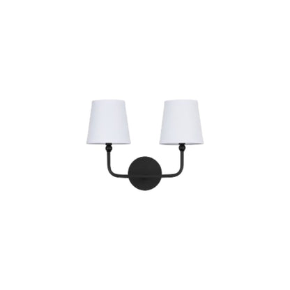 Liryn Minimalist 2/3/4 Heads Fabric Vanity Wall Light