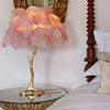 Marco Ostrich Feather Table Lamp