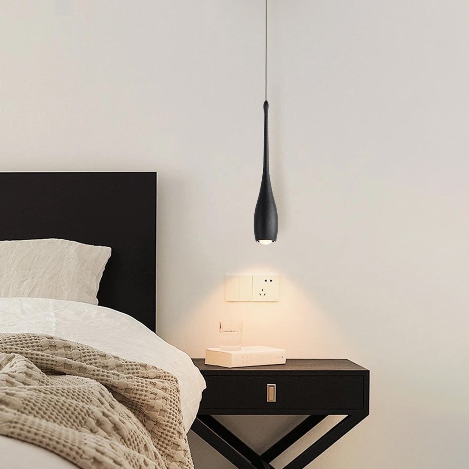 Isabella Nordic Water Drop Pendant Light