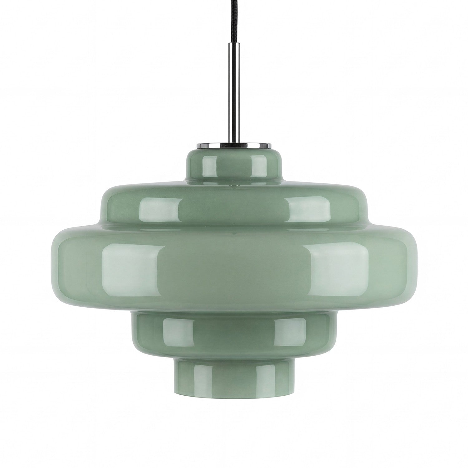Yves Vintage Tiered Glass Pendant Light