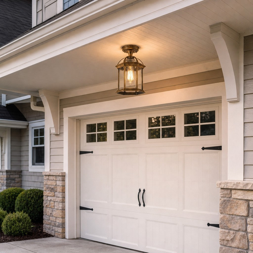 Percy Farmhouse Outdoor Patio Ceiling Light