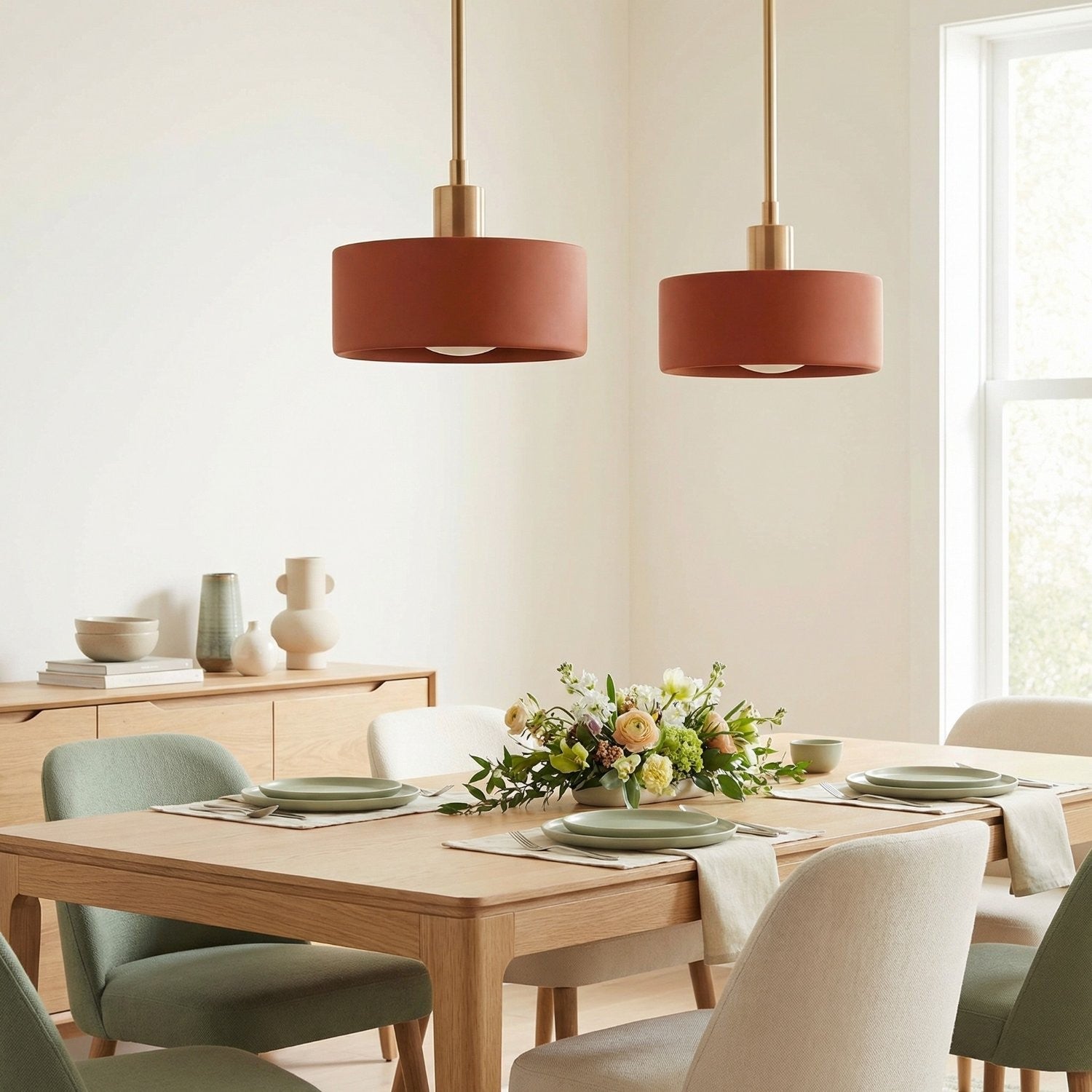 Aura Modern Porcelain Pendant Ligtht