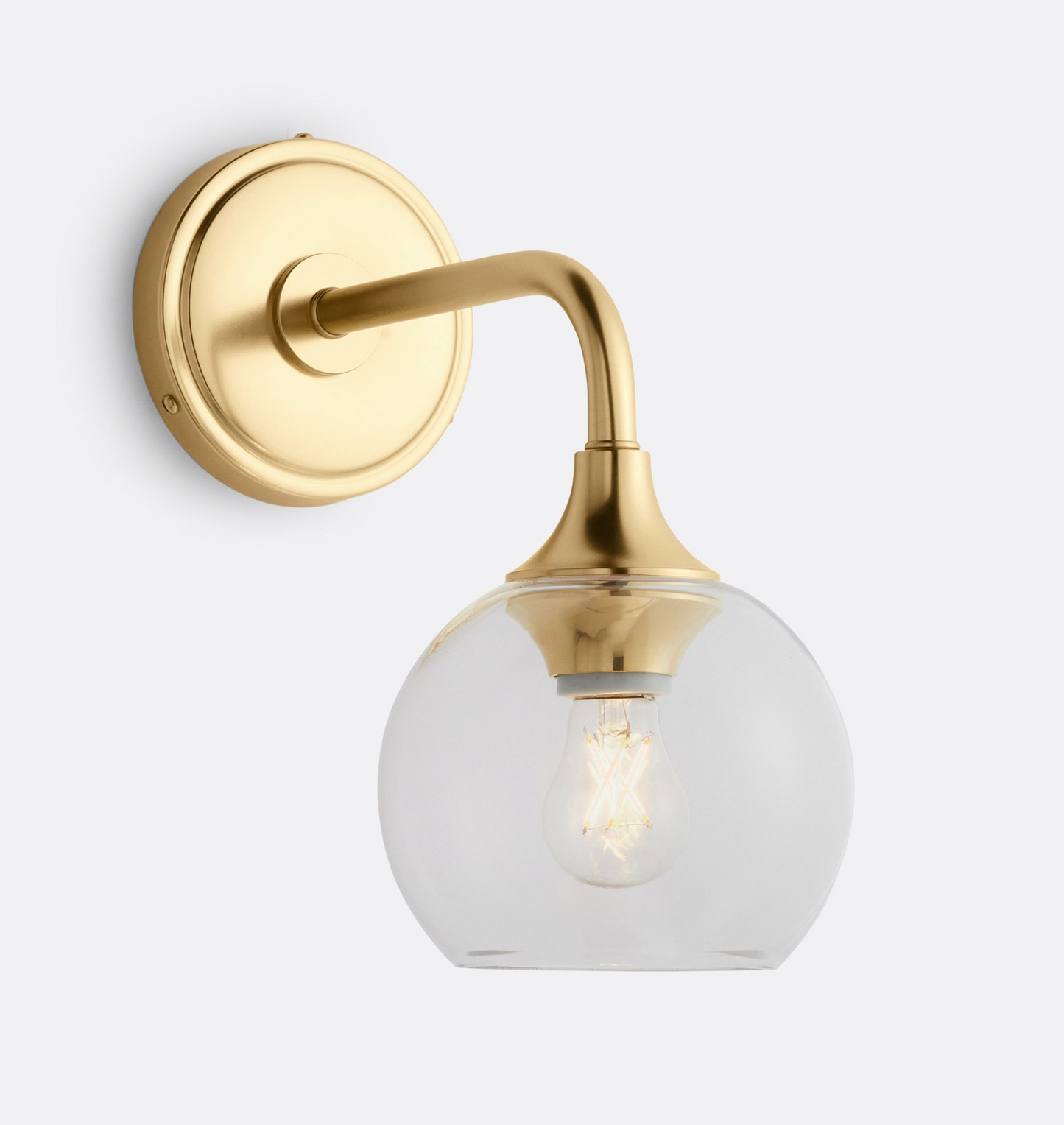 Musara Minimalist Glass Shade Wall Light