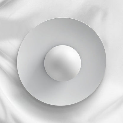 Xandros White Metal Champignon Chandelier
