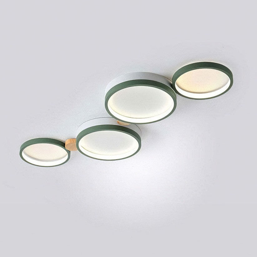 Phelith Modern Scandinavian Circle Ceiling Light