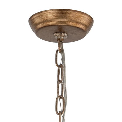 Zelda French Crystal Birdcage Pendant Light