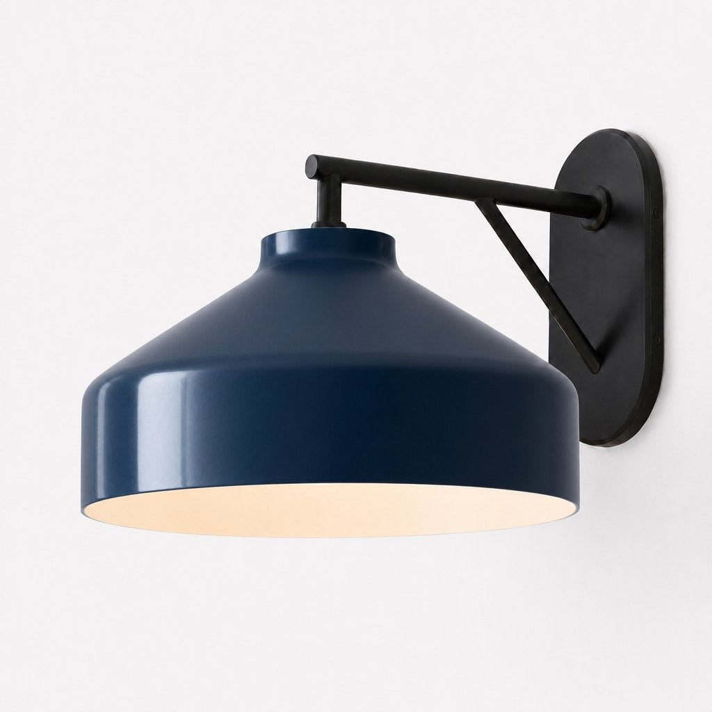 Drilon Nordic Minimalist Morandi Matte Metal Wall Sconce