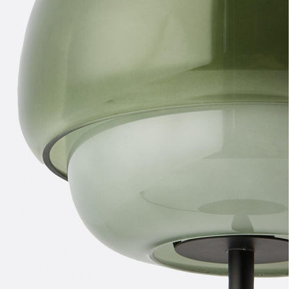 Xyndrae Modern Nordic Double-Layered Tinted Glass Table Lamp