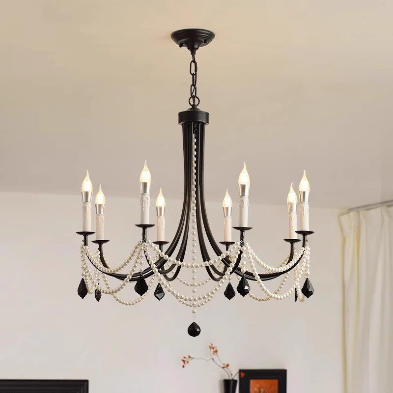 Niko French Vintage Crystal Chandelier