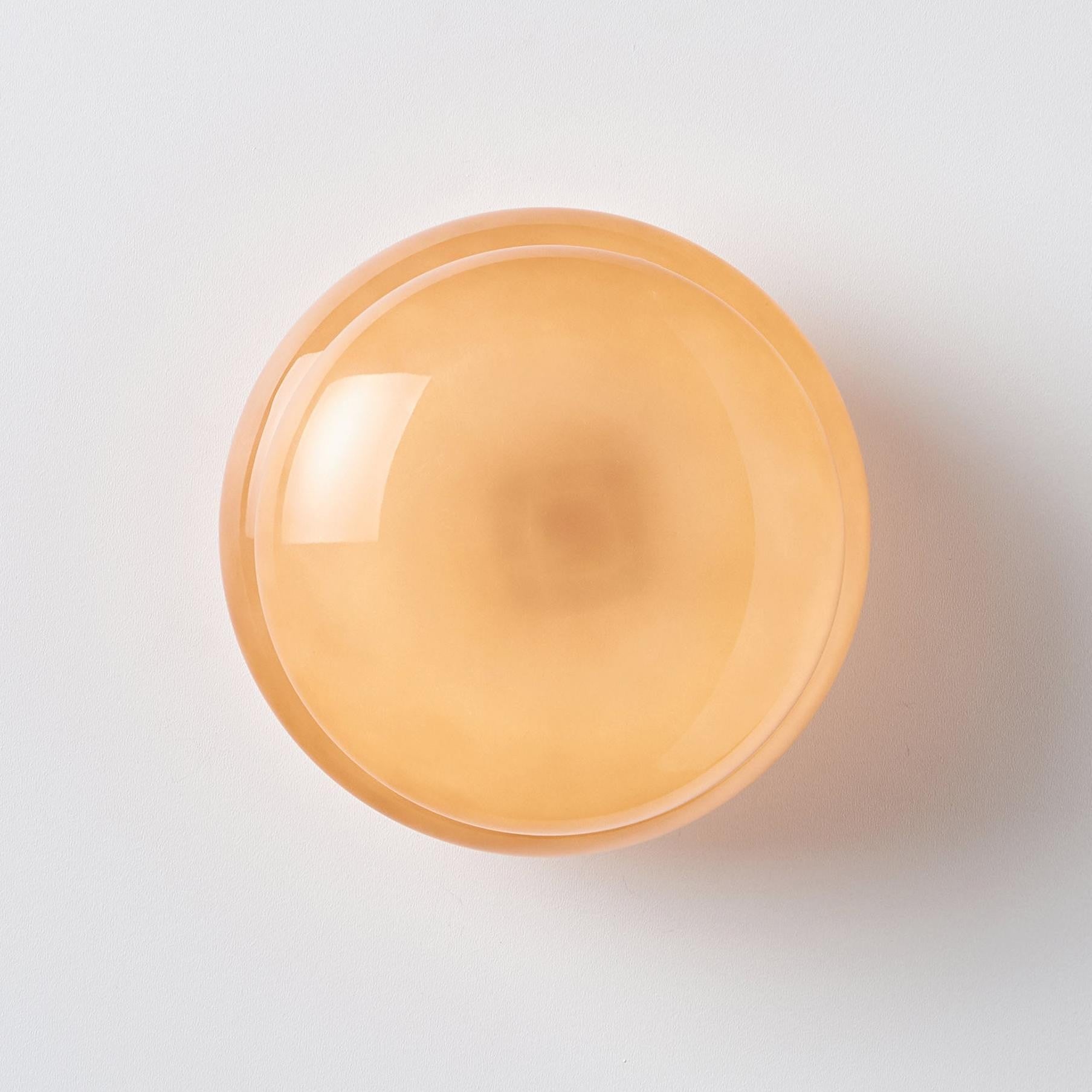 Josie Cream Bauhaus Opal Glass Wall Light