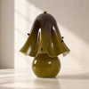 Catalina Modern Wavy Glass Petal Fazzo Table Lamp