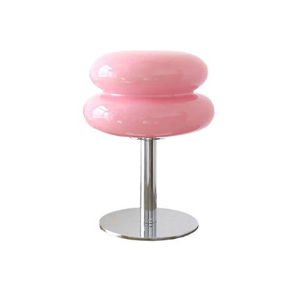 Josie Cream Glass Bauhaus Style Table Lamp