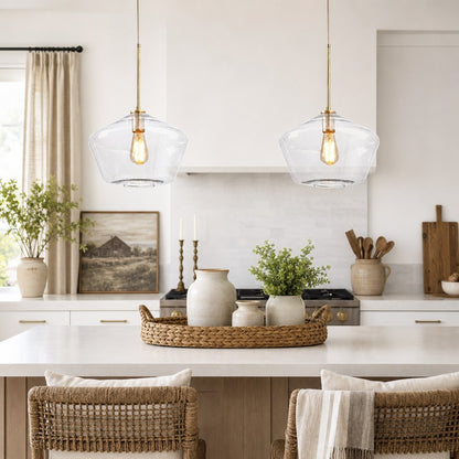 Umbriel Modern Simple Glass Pendant