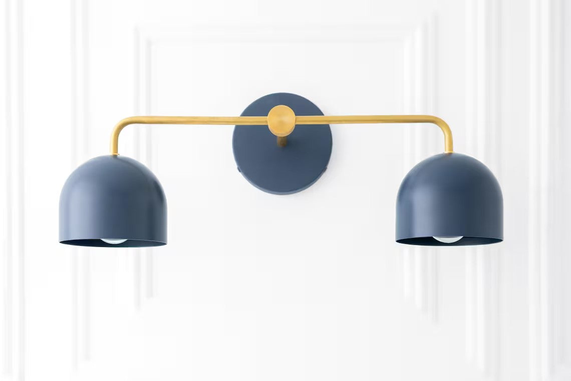 Astair Nordic Metal Multicolored Vanity Sconce