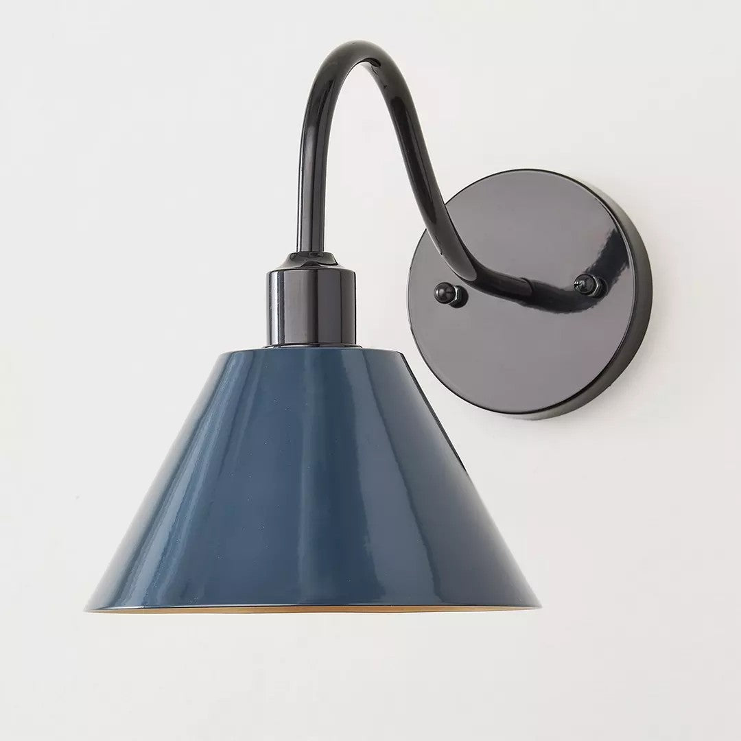 Ferm Minimalist Industrial Tapered Sconce